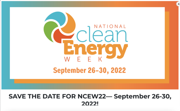 National Clean Energy Week 2022