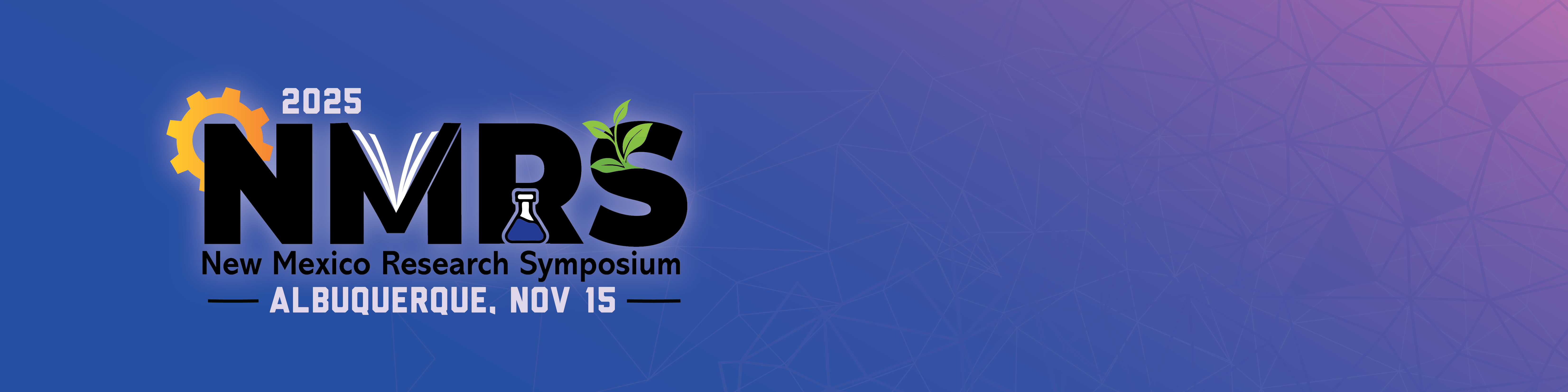 decorative graphic with program logo