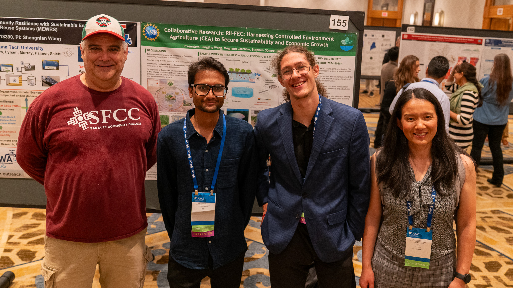 Stephen Gomez (SFCC), Sujaan Aryal (UNM), Galen Oston (UNM),& Jingjing Wang (UNM)